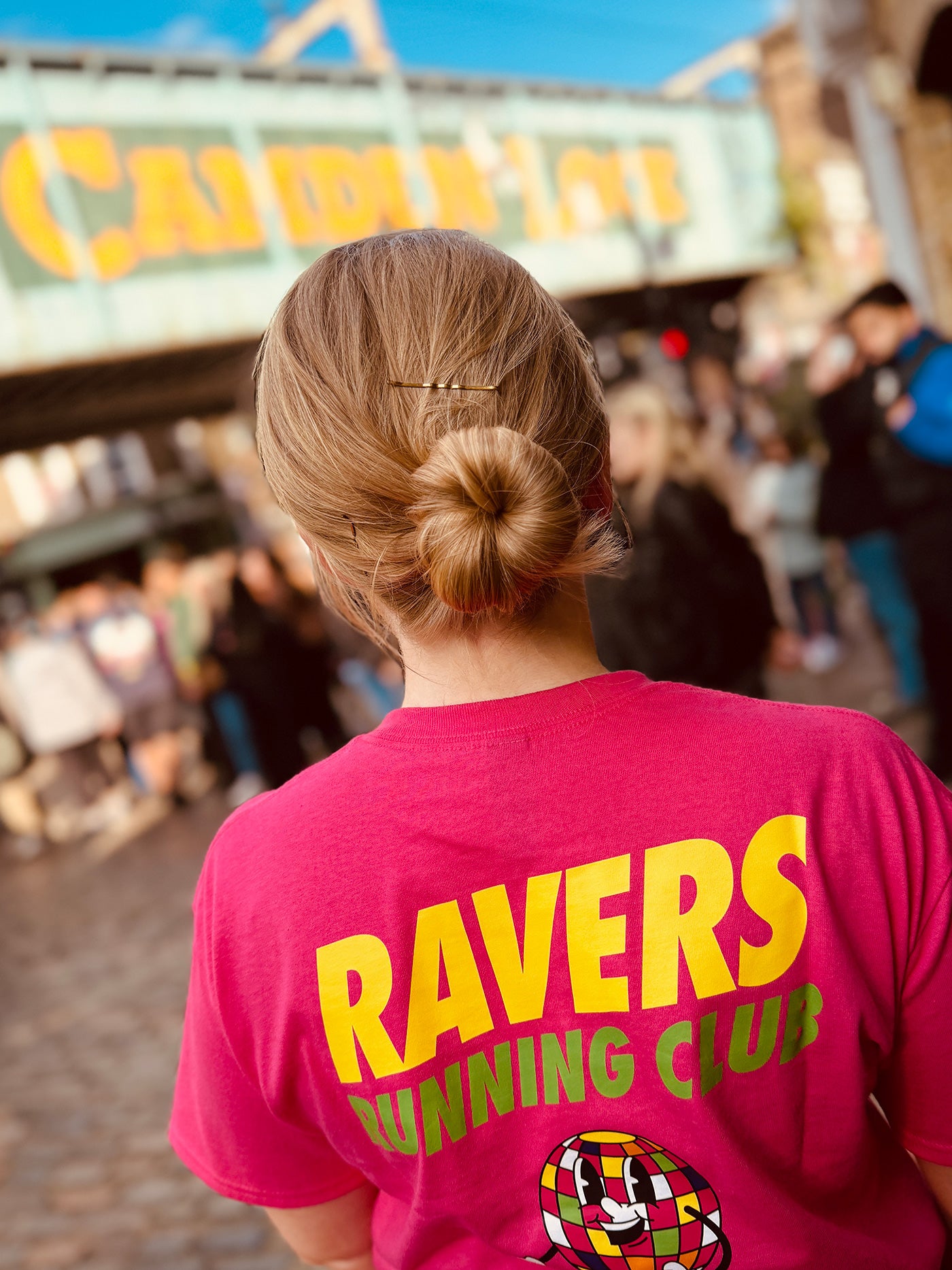 Fuchsia Disco Ball Raving T Shirt (Unisex)
