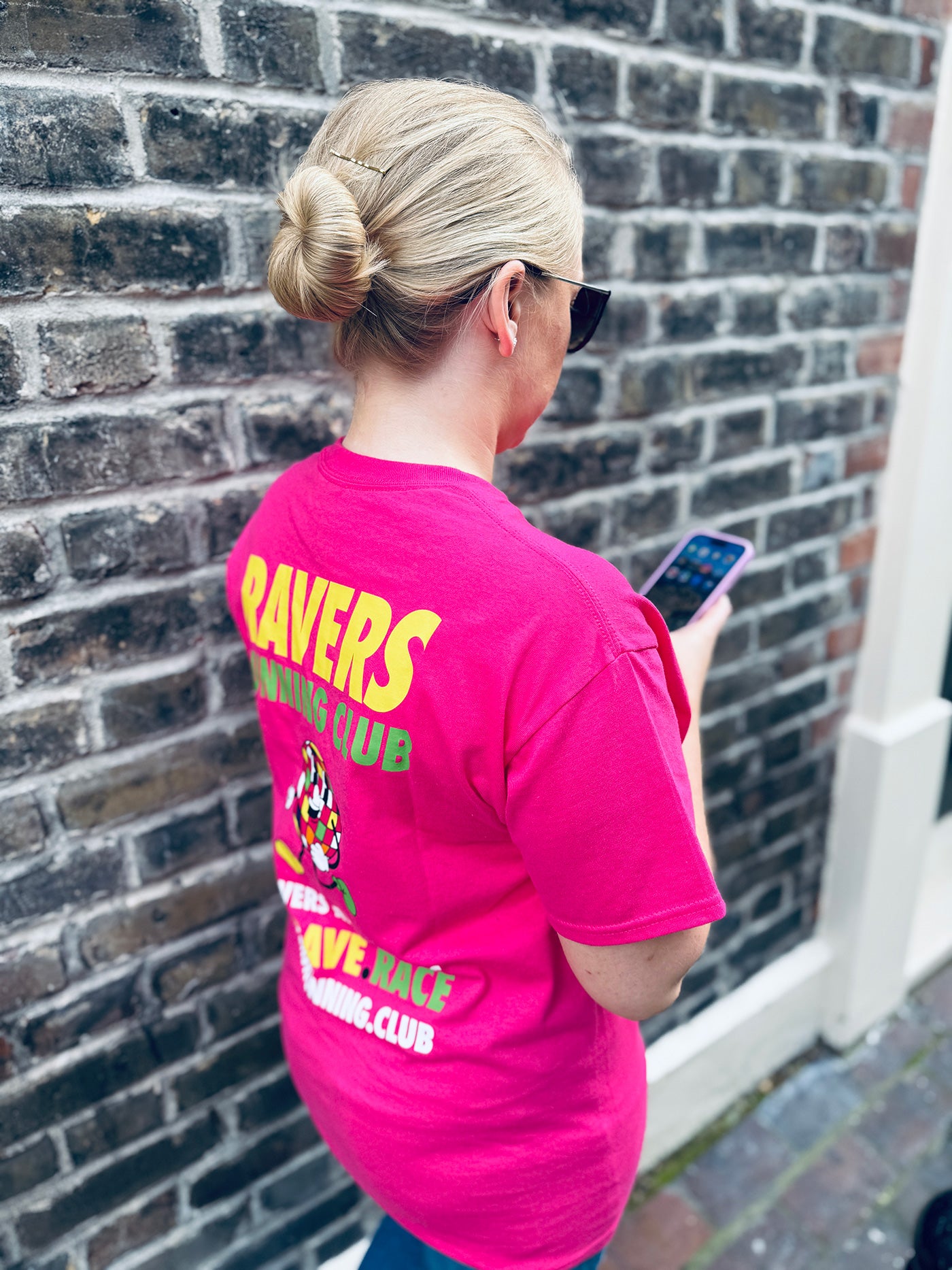 Fuchsia Disco Ball Raving T Shirt (Unisex)