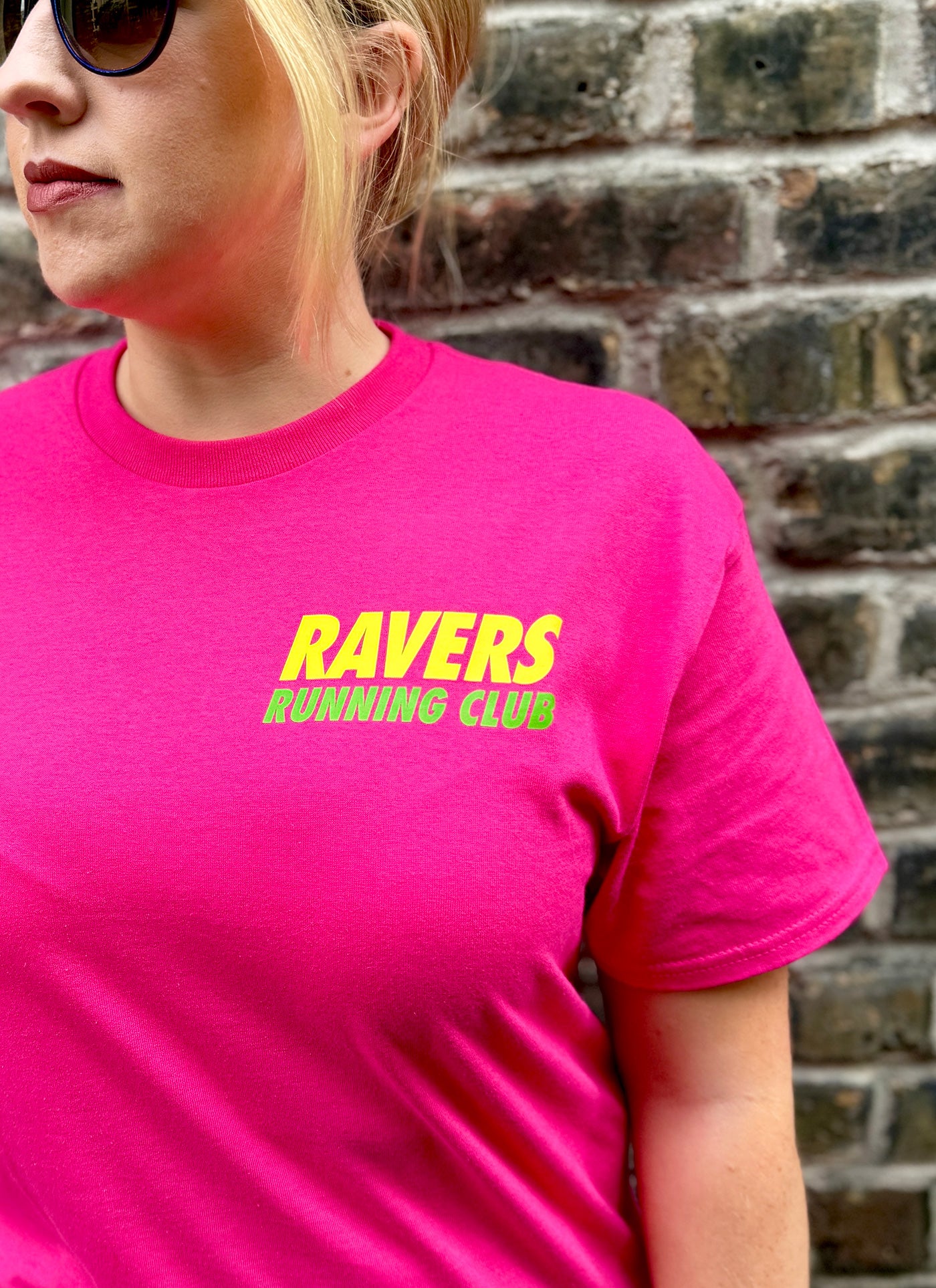 Fuchsia Disco Ball Raving T Shirt (Unisex)