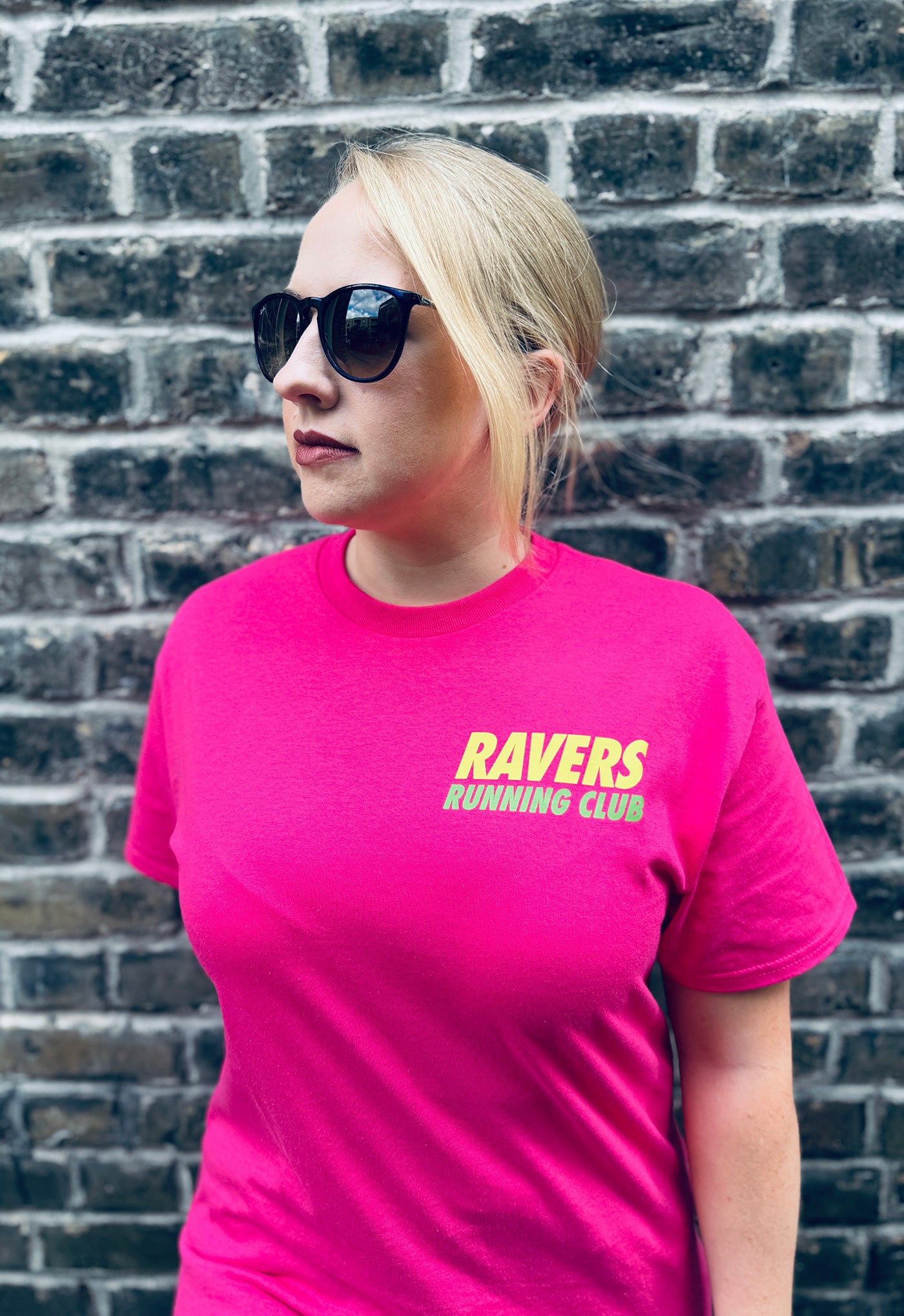 Fuchsia Disco Ball Raving T Shirt (Unisex)
