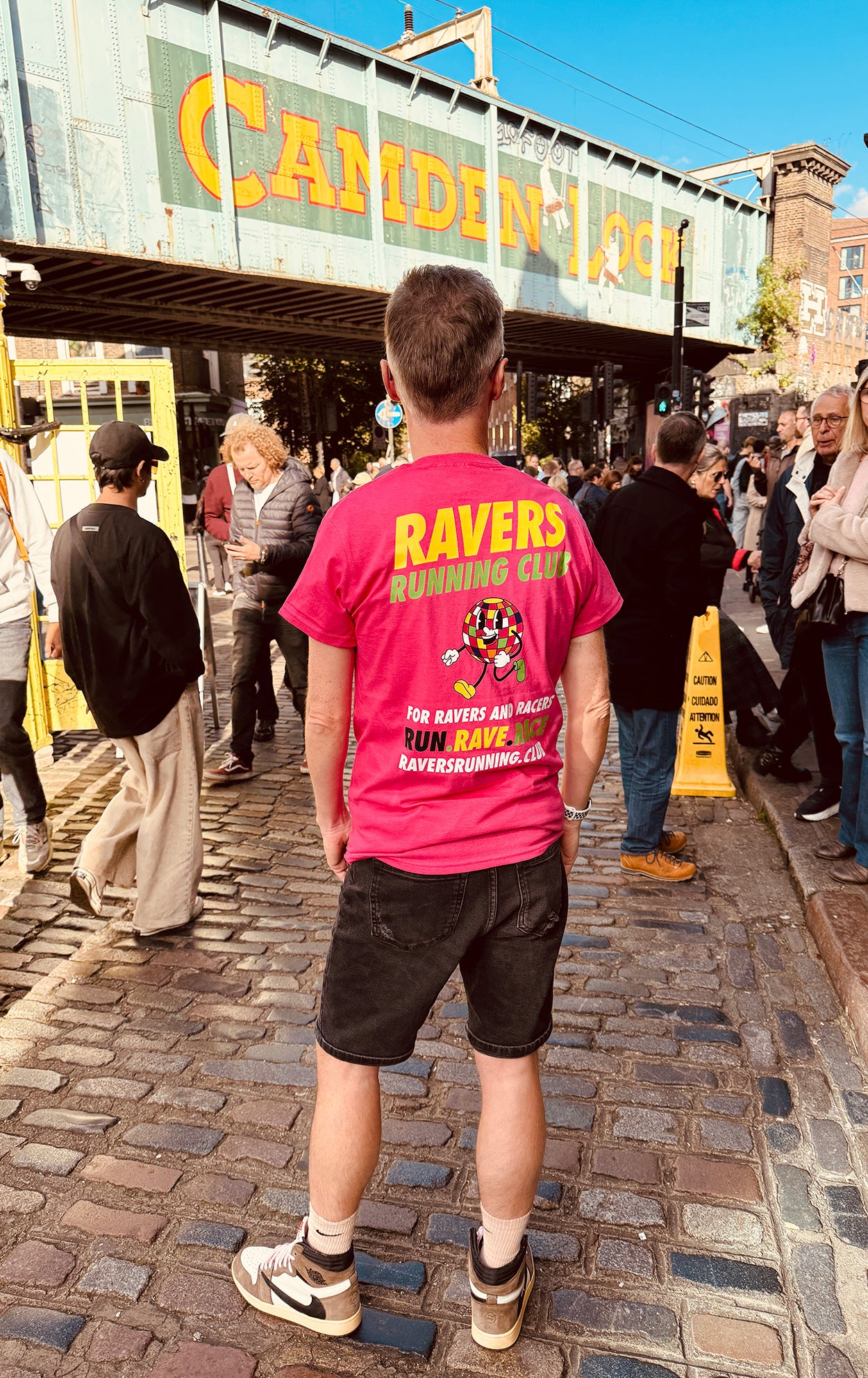 Fuchsia Disco Ball Raving T Shirt (Unisex)