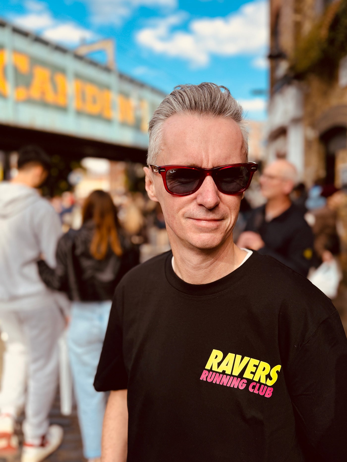 Black Run Rave Race Raving T Shirt (Unisex)