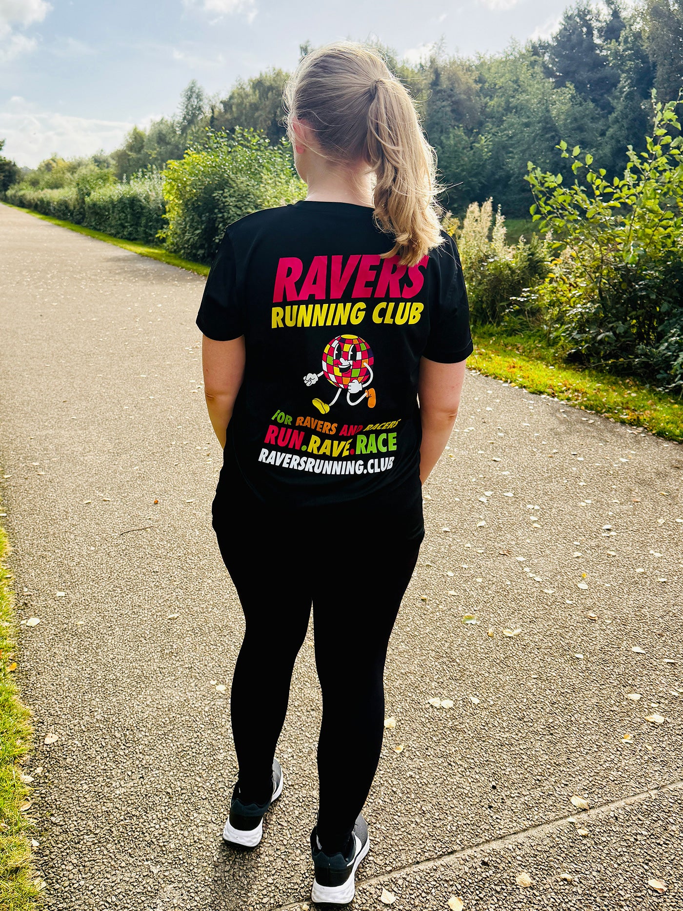Black Disco Ball Sports T Shirt (Unisex)