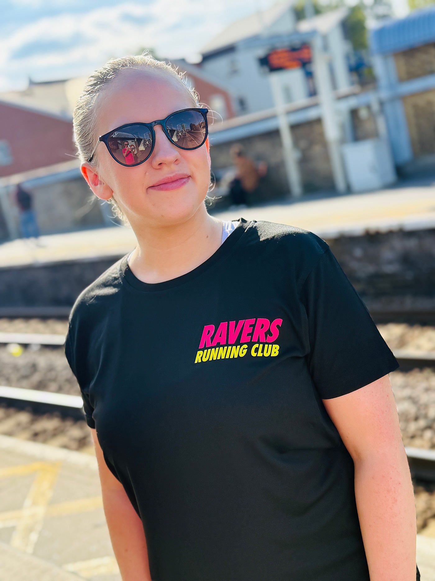 Black Disco Ball Sports T Shirt (Unisex)