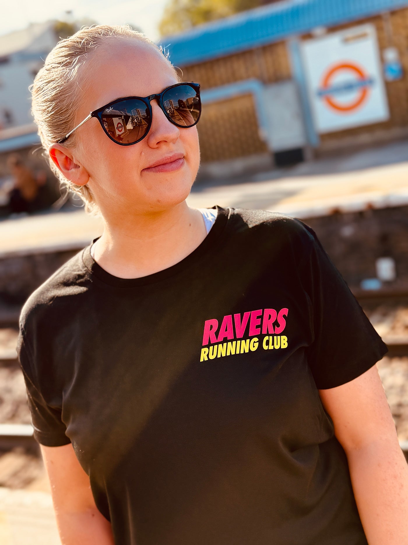 Black Disco Ball Sports T Shirt (Unisex)
