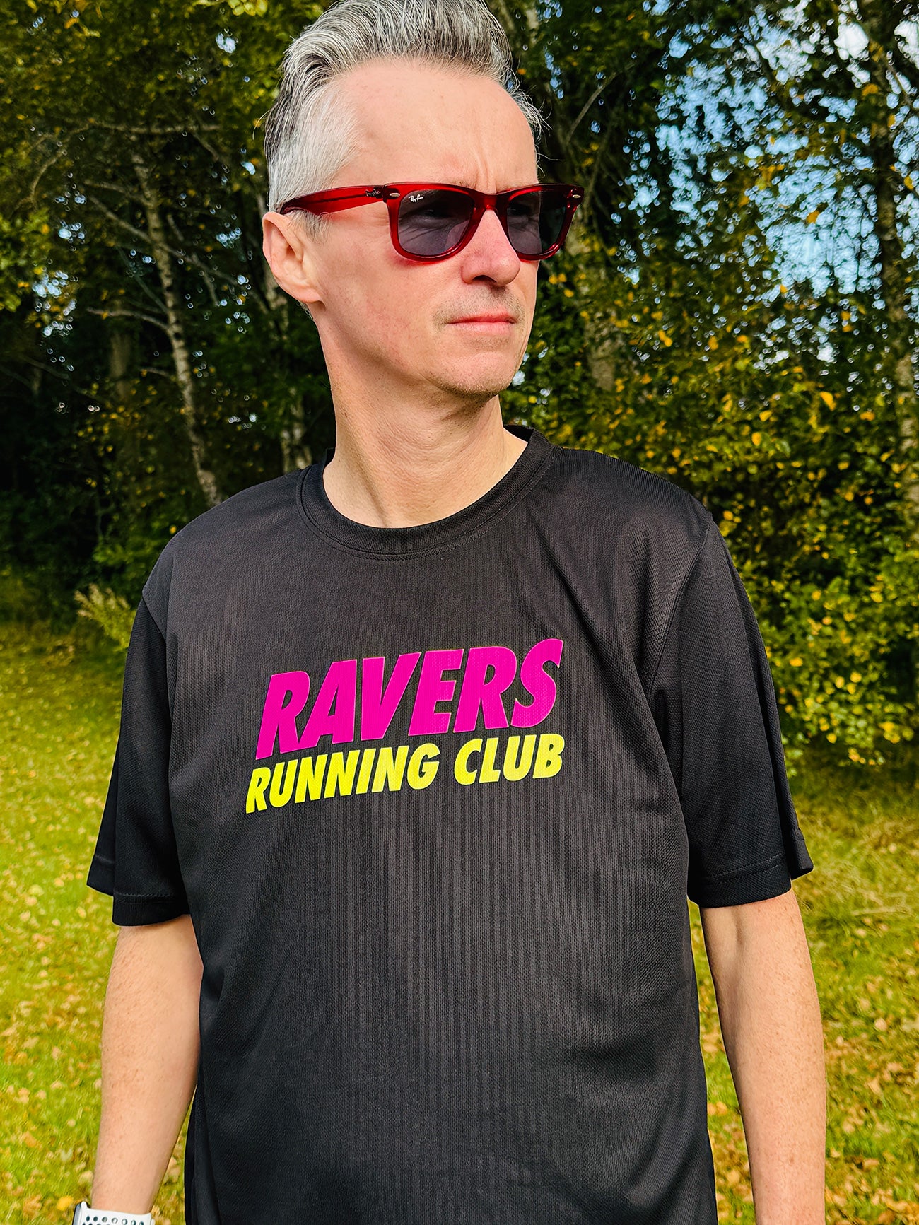 Ravers Running Club Sports T-Shirt - Front Print Only (Unisex)