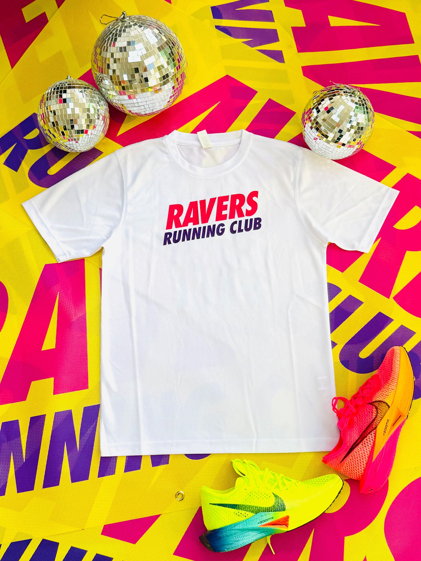 Ravers Running Club Sports T-Shirt - Front Print Only (Unisex)