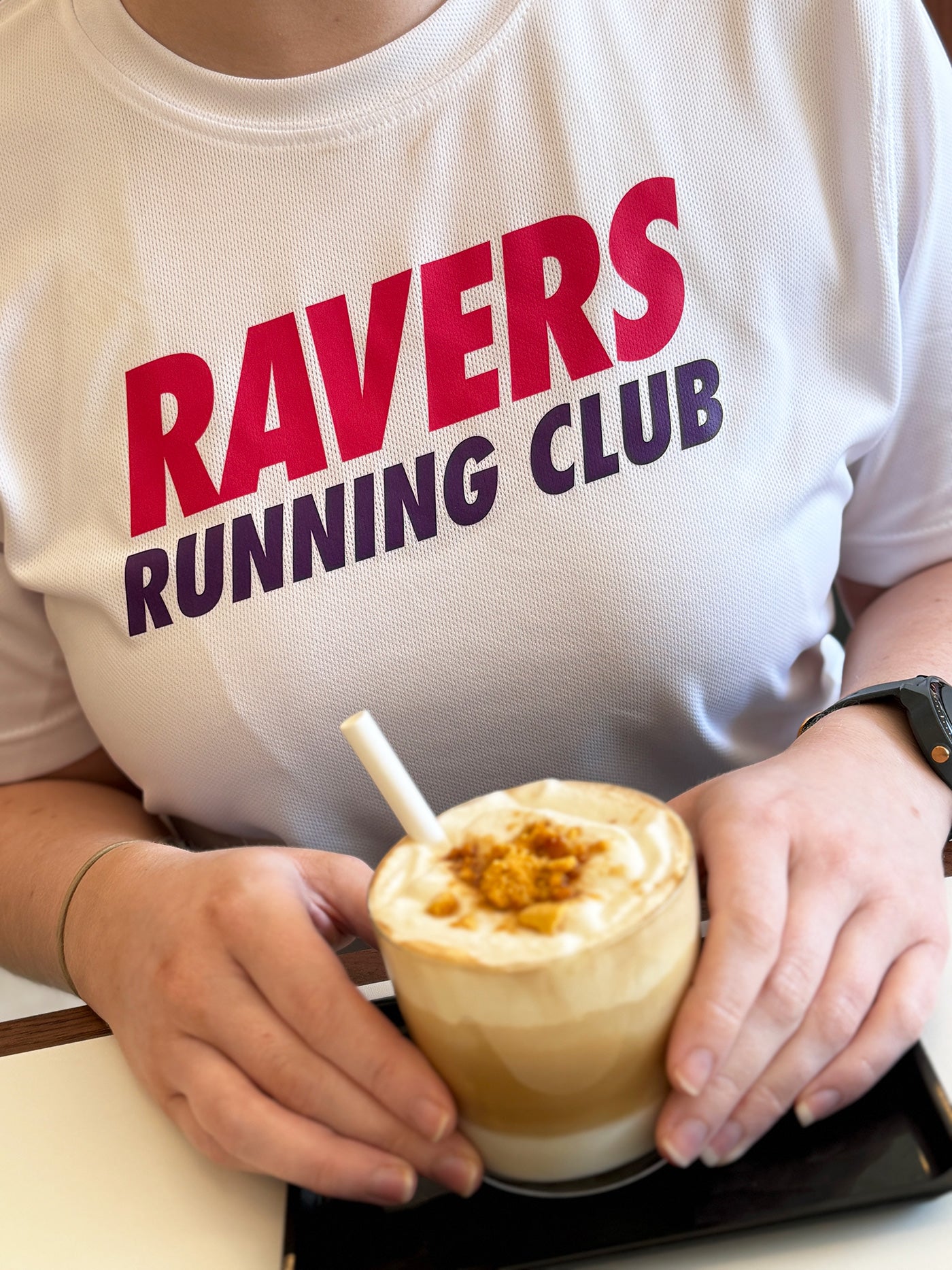 Ravers Running Club Sports T-Shirt - Front Print Only (Unisex)